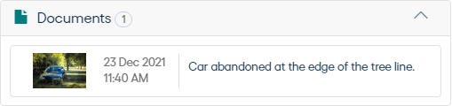 Customer Services Document Popup
